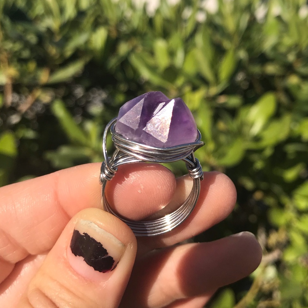 CUSTOM✨ RAW AMETHYST RINGS
